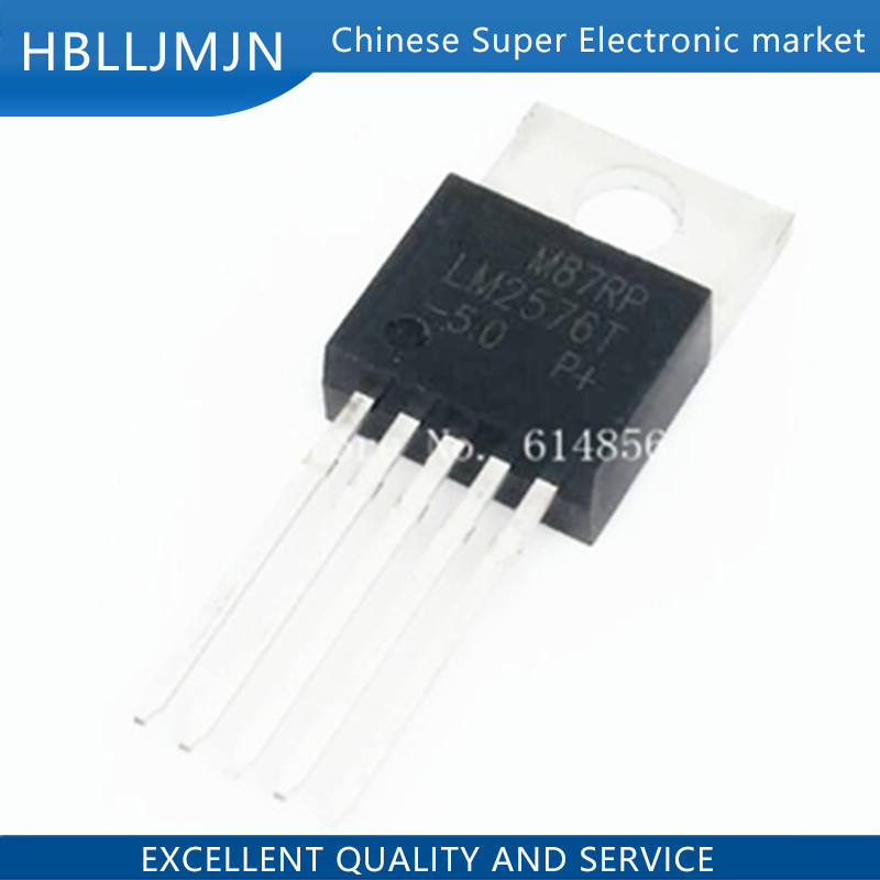 100PCS LM2576T-5.0 TO220 LM2576-5.0 TO-220 LM2576T-5 LM2576T-5V